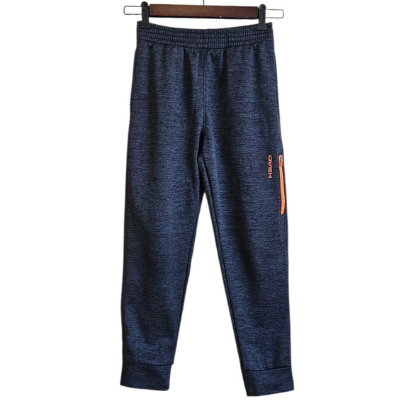 Head Sweatpants Athletic Grey Orange Youth Boy's Small (7/8) - Picture 1 of 6